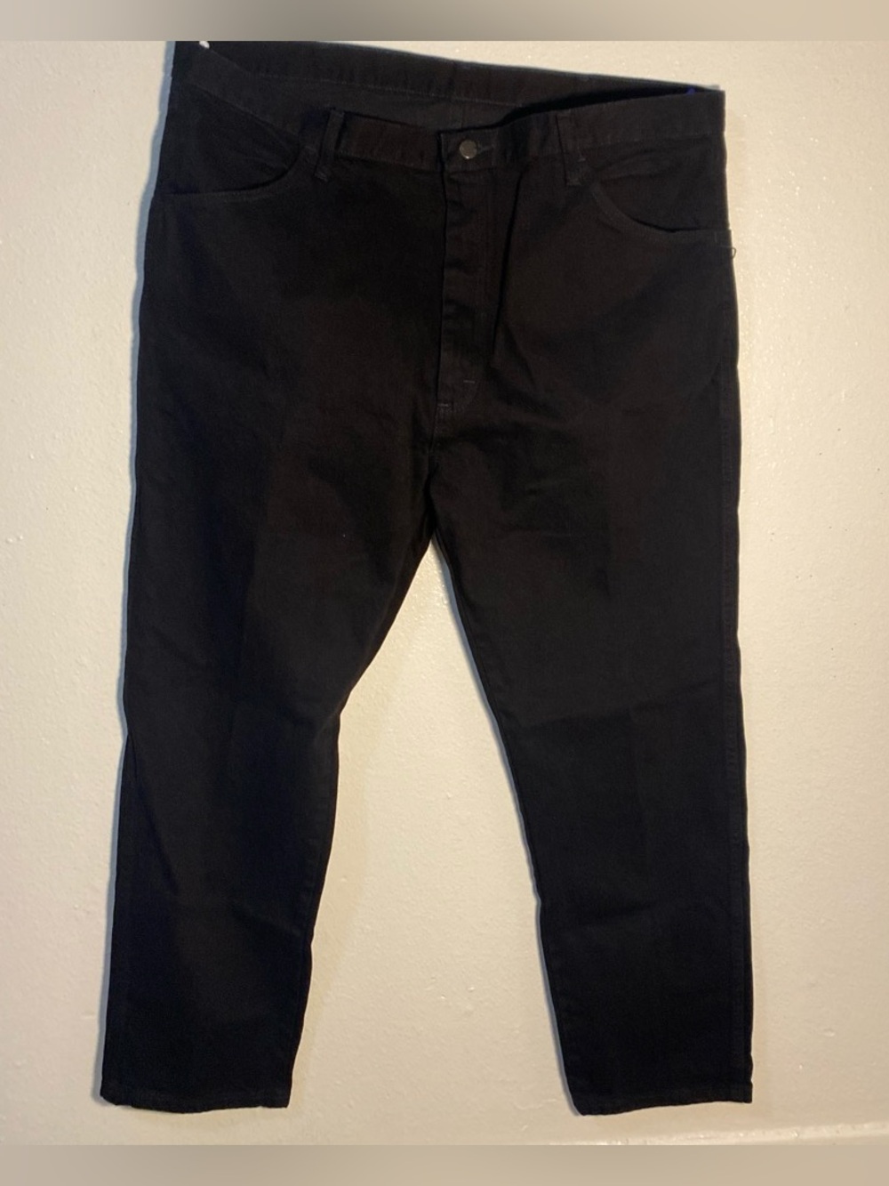 Wrangler Rustler Jeans 42x30 Straight Leg Regular Fit Denim Heavyweight NWT